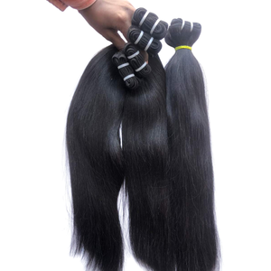 Cabello Virgen Remy Indio de 8-28 Pulgadas, Doble Trama a Máquina, Ondulado Suave, Rizado Kinky, Pelucas de Encaje, Extensiones Adhesivas, 100% Natural, Multi-Formato - Product Image 2