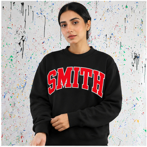 Suéter de cuello alto personalizado Smith para organizaciones griegas, hermandades, fraternidades, ropa universitaria, prendas de punto con espíritu escolar - Product Image 2