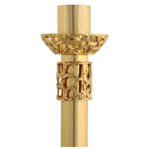 Candelabro de Latón Chapado en Oro Ecológico, Decoración para el Hogar, Bodas, Iglesia, Altar, Templo, Elegante Soporte Metálico, Iluminación para Mesa de Navidad - Product Image 6