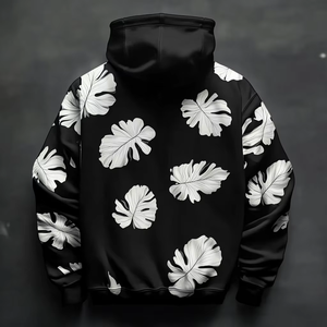 เสื้อฮู้ดผู้ชายผ้าฝ้าย 100% แบบขายส่ง สั่งทำได้ ระบายอากาศได้ดี สีพื้น เสื้อกันหนาวสำหรับฤดูหนาว รับผลิตแบบ OEM ODM จากโรงงานผู้ผลิตเสื้อฮู้ด - Product Image 4