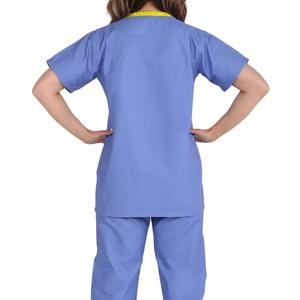 Uniforme Médico Personalizado con Logotipo, Unisex, de Secado Rápido, Transpirable, con Protección Contra Agujas, de Poliéster/Rayón, para Hospital - Product Image 5