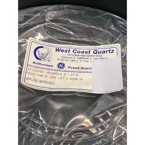 AMAT 0200-RW011-P3 Anillo de enfoque de 6 pulgadas SEMI LIFT 2 162MM - Equipo y piezas de semiconductores de confianza de la marca global Trusted Global Legacy - Product Image 1