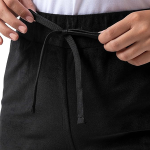 Ensemble de survêtement en molleton noir pour femmes, à capuche, avec fermeture éclair, décontracté, deux pièces, coupe régulière, toutes saisons - Product Image 5
