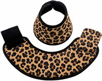 Bota de Protección para Tendones de Caballo, Diseño de Guepardo Impreso Digitalmente, Personalizable, Ligera, Acolchada con Neopreno, Resistente a Impactos