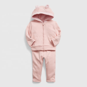 Conjunto Deportivo de 2 Piezas para Niños, Estampado y Liso, Personalizado, Invernal, Transpirable, Ecológico, 100% Algodón, Estilo Urbano - Product Image 2