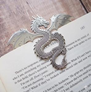 Marcapáginas de Metal Personalizado con Diseño de Dragón, Regalos Promocionales al por Mayor para Librerías de Juegos - Product Image 5