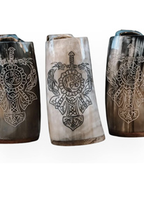 Haute qualité Viking boire corne tasse nouveau Design pour Bar fête accessoires bière exportation poli Technique - Product Image 4
