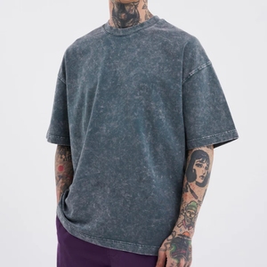 Camiseta Casual Premium para Hombre, Diseño Personalizado, Cómoda, Transpirable, 100% Algodón, Camiseta de Moda, Personalización de Marca, Suministro OEM/ODM - Product Image 2