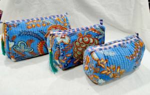 Velvet Quilted Pouch <b>Bag</b> Makeup for Toiletry Cosmetic Birthday Wedding Gift Zipper <b>Bridesmaid</b> Gift - Product Image 4