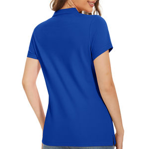 Polo ajusté de qualité supérieure à col rabattu pour femme – Nouveau style 2026 – Polos pour femme en gros - Product Image 2