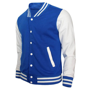 Chaqueta Estilo Universitaria Multicolor para Hombre, Mangas en Contraste, Ribete Acanalado a Rayas, Cierre con Botones a Presión, Ropa Exterior Urbana Informal a la Moda - Product Image 6