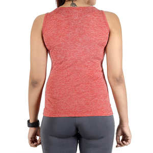 Camiseta sin Mangas para Mujer, Transpirable, Ligera, de Tela Elástica, Ropa Deportiva para Gimnasio, Fitness, Entrenamiento, Yoga - Product Image 2