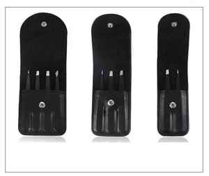 Multi Color Stainless Steel Eyebrow Tweezers With Pouch Packaging At Best Prices With Custom Logo Free Samples By Hexa Care - Product Image 2