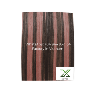 High Quality Eco Friendly Engineered Ebony <b>Veneer</b> Panels Rotary Cut 2500x640mm for Furniture Door Interior Use - Product Image 5
