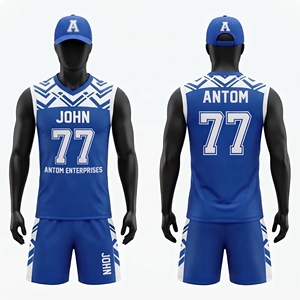 Custom Sublimated Netball Uniform Set Sleeveless Team <b>Jersey</b> And <b>Shorts</b> Breathable Polyester Sportswear <b>For</b> <b>Women</b> Girls Club - Product Image 6