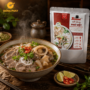 Shammi Vietnamese Rice Noodle <b>Sauce</b> 200g <b>Sachet</b> Spicy Pho Flavor 24 Months Shelf Life - Product Image 2