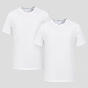 Camiseta Premium 100% Poliéster para Sublimación, Ideal para Impresión Personalizada |   Camiseta Deportiva Ligera de Cuello Redondo Unisex - Product Image 1