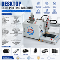 Máquina de Dosificación de Pegamento AB de Dos Componentes CNC de Escritorio, Sistema de Dosificación de Precisión para Luces LED, PCB, Sensores, Electrónica Automotriz
