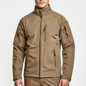 เสื้อแจ็คเก็ตกันน้ำสำหรับผู้ชาย RAPID SPORTS รุ่นใหม่ขายส่ง ผ้าขนสัตว์ผสมเนื้อนุ่มไร้รอยต่อ สีเทา ซิปปิด น้ำหนัก 400 กรัม เหมาะสำหรับฤดูหนาว - Product Image 1