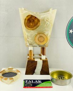 Brûleur d'encens Bakhoor de qualité supérieure en résine et bois naturel pour une fragrance d'intérieur luxueuse, designs personnalisés, porte-Bakhoor FWE - Product Image 5