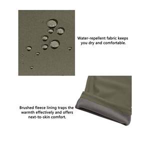 Plus Size Women Softshell <b>Waterproof</b> Polyester Pants Large Cut Sport <b>Trousers</b> Regular Fit Performance Athletic Comfort Outerwear - Product Image 5