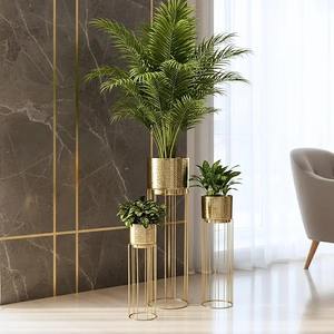 Maceta de Metal Resistente para Interiores y Exteriores, Contenedor de Flores Moderno para Jardín, Balcón, Patio, Soporte Decorativo para Plantas - Product Image 5