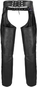 Pantalones de Cuero para Motocicleta, Estilo Vaquero, para Conducir, Carreras, Negros, de Cuero Genuino - Product Image 4