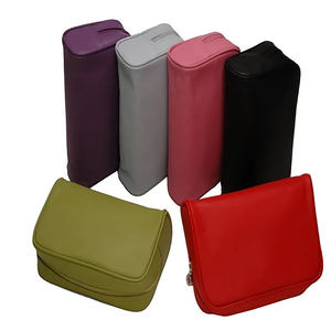 Estuche de Maquillaje de Piel Sintética PU, Plegable, Lavable, de Gran Capacidad, para Guardar Brochas de Maquillaje, para Viajes, con Cierre Personalizado - Product Image 6