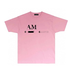 T-shirt de créateur en gros pour hommes, streetwear personnalisé, 100% coton jersey, tricoté uni, impression numérique, coupe régulière, respirant, décontracté - Product Image 4