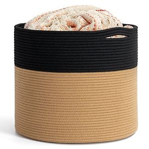 Living room storage basket bedroom organiser basket nursery hamper baby storage basket toy bin organiser decor basket <b>laundry</b> - Product Image 6