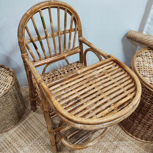 Silla Alta de Ratán para Bebés al por Mayor, Silla de Alimentación de Alta Calidad a Precio de Fábrica para Niños Pequeños y Bebés - Product Image 5