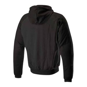Sudadera con capucha para motocicleta para hombre, softshell, transpirable, impermeable, con cremallera completa, forro polar ligero, estilo oversize - Product Image 5