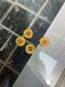 Los Botones del Abrigo de Cuero con Hueso de Vaca Son Botones Genuinos de Hueso de Vaca - Product Image 4