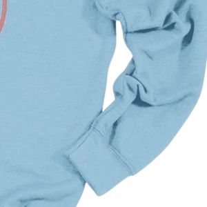 Sudadera de Mujer Azul Claro con Cuello Redondo y Gráfico del Emblema de la Herencia Familiar 1938, Sudadera de Manga Larga Informal de Felpa - Product Image 3