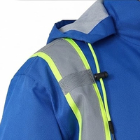 Jaket Kerja Reflektif Hi Vis Laris Manis Dengan Banyak Kantong yang Dapat Disesuaikan Model Terbaru Logo Kustom Jaket Kerja Siap Jual