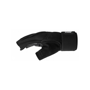 Gants de musculation demi-doigts en PU respirants, légers, avec paume rembourrée, fermeture à boucle pour poignet, pour la gym et le sport - Product Image 6