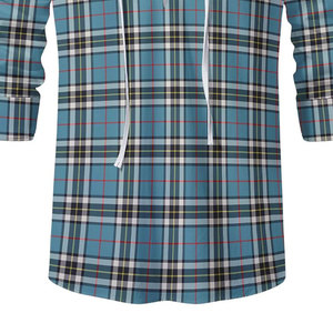 Chemise Ghillie écossaise haut de gamme pour homme, motif tartan Anderson, style Jacobite, à lacets, faite sur mesure - Product Image 3