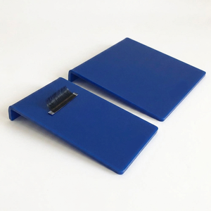 Wholesale Price Acrylic Lash Pallet Tile With Magnet for Tweezers Customized Shapes Eyelash Extension Holder - Product Image 1