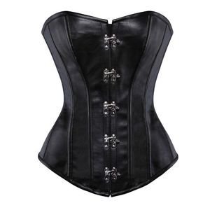 Corset amincissant quotidien pour femme, style steampunk victorien, pour costume d'Halloween, avec broderie et string - Product Image 1