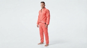 Men Martial Arts Practice Wear Comfortable Long Sleeve <b>Jacket</b> And Training Pants Set - Product Image 6