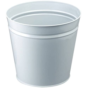Poubelle de nouvelle conception en fer galvanisé pour déchets intérieurs et extérieurs, poubelle de recyclage en métal artisanal avec poignée en bois - Product Image 6
