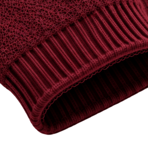 Textured Knit Crewneck Sweater Pullover Ribbed Cuff Hem Long Sleeve Casual Autumn <b>Thick</b> 380g Custom Color Wholesale Knitwear - Product Image 5