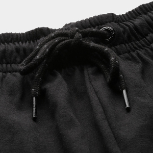Shorts Bermuda Homme Noir et Gris à Blocs de Couleurs avec Cordon de Serrage à la Taille, Poches, Séchage Rapide, Style Sportif, Taille Mi-Haute - Product Image 6