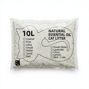 Litière pour chat carrée biodégradable Ultra Clean 10KG, forte capacité de compactation, pour salon et extérieur - Product Image 1