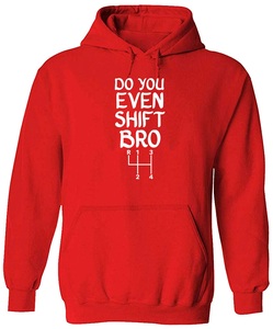 Sweat-shirt à capuche 4 Speed Shift Pattern avec citations amusantes pour hommes - Product Image 5