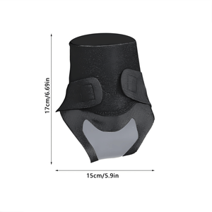 อุปกรณ์พยุงข้อเท้าเสริมซิลิโคนระบายอากาศได้ดี ทนทานด้วยผ้า Neoprene ปรับขนาดได้ เหมาะสำหรับผู้ชาย - Product Image 4