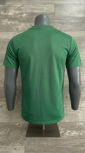 Camiseta de algodón con cuello en V para hombre, elegante, de tela suave, transpirable, cómoda, informal, de media manga, para verano, uso diario. - Product Image 5