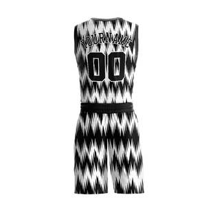 Tenue de Basketball Personnalisée Sublimée pour Équipe et Club, Vêtements de Sport 100% Polyester Anti-UV, Anti-Transpiration, Grandes Tailles - Product Image 6