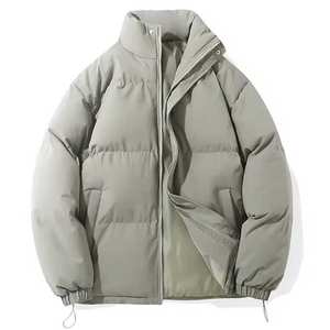 <b>Men</b>’s Winter Warm Puffer Coat Hooded Quilted Insulated <b>Jacket</b> <b>Lightweight</b> Windproof Outdoor Casual Cold Weather <b>Jacket</b> - Product Image 1