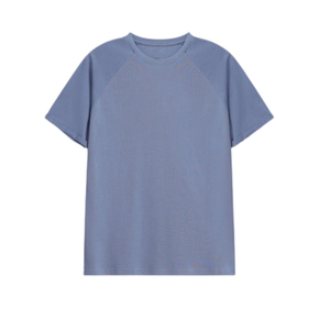 Camiseta Raglán de Algodón 100% Personalizada al por Mayor, Camiseta de Béisbol con Cuello Redondo y Color en Contraste, Camiseta Lisa de Verano para Hombre y Mujer - Product Image 1